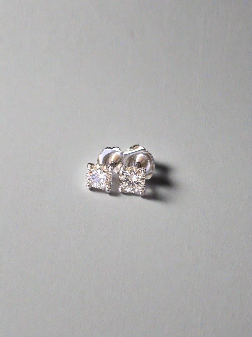 Stud Earrings - 1ct Moissanite Earring