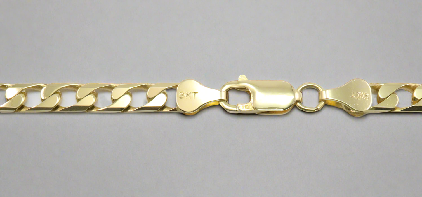Necklace - 9ct Yellow Gold Curb Chains