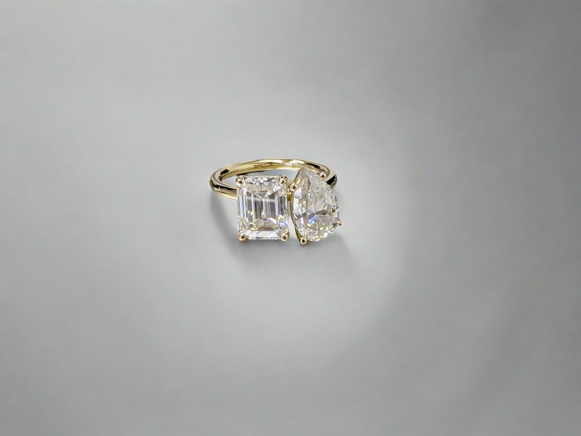 Engagement Ring - Toi et Moi Ring