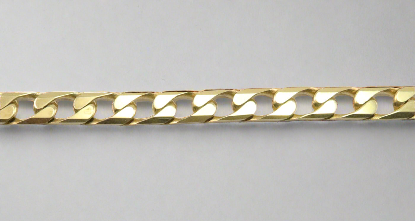 Necklace - 9ct Yellow Gold Curb Chains