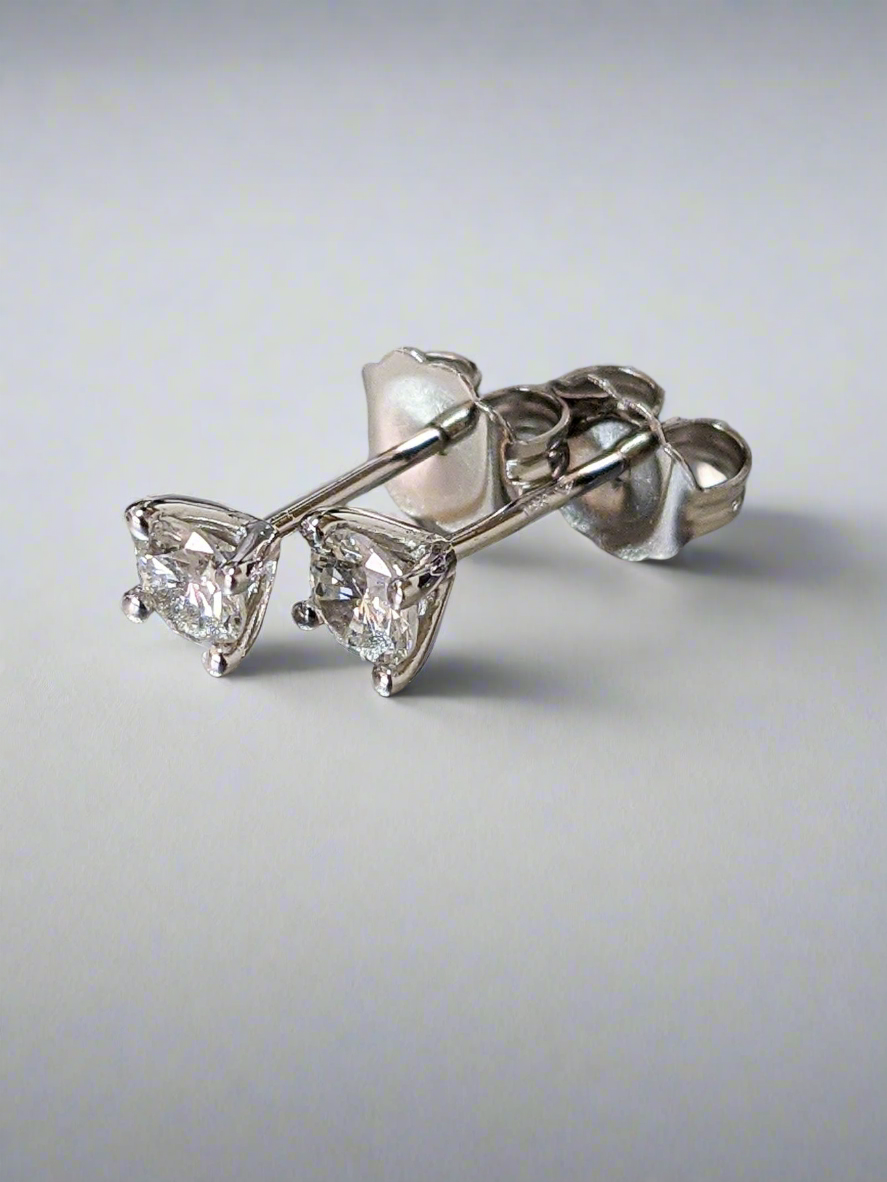 Stud Earrings - 1ct Moissanite Earring