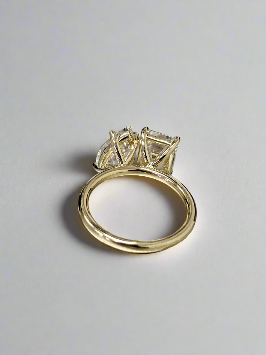 Engagement Ring - Toi et Moi Ring