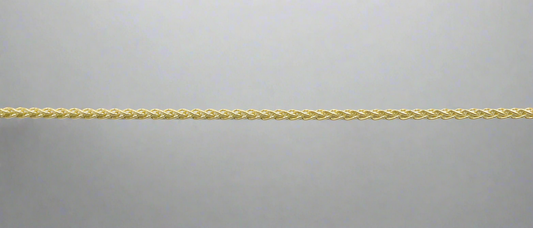 Necklace - 9ct Yellow Gold Wheat Chain